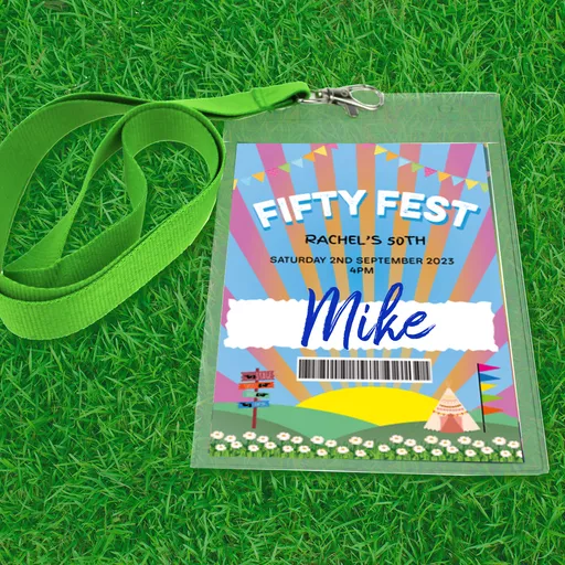 Festival Camp Lanyards