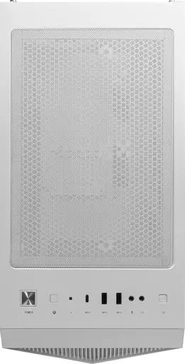 MSI MPG GUNGNIR 110R WHITE Mid Tower Gaming Computer Case 'White, 4x 120mm ARGB Fan, 1 to 6 ARGB Control board, USB Type-C, Tempered Glass, Center, ATX, mATX, mini-ITX'