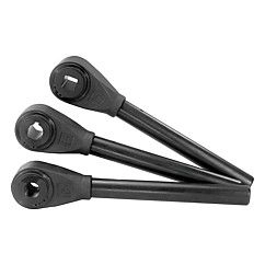 K0128 - Ratchet Levers Square Socket Locating Hole & Female Thread