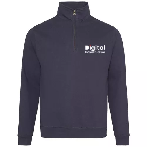Digital Infrastructure Ltd Zip Neck Sweatshirt