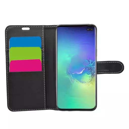 Wallet for Galaxy S10 Plus - Black