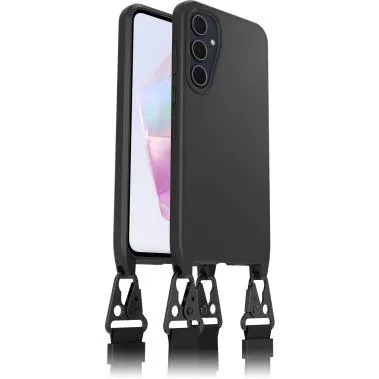 OtterBox React Series Necklace Case for Galaxy A35 5G, Black