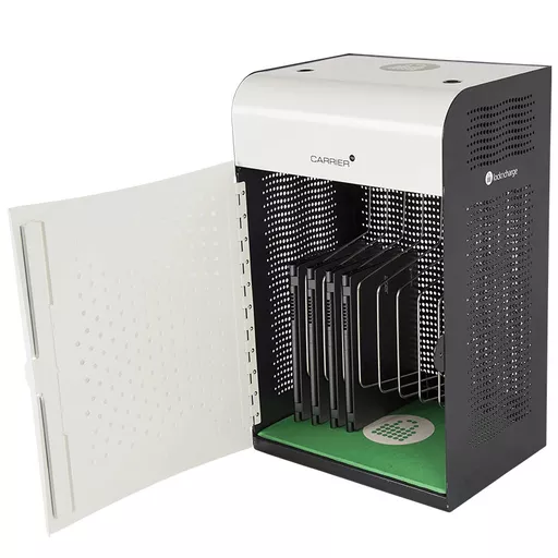 LocknCharge Carrier 15 Portable device management cabinet Grey, White