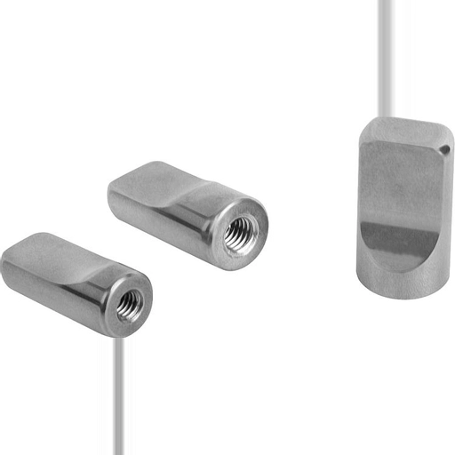 K1314 - Hygienic 316 Stainless Steel Narrow Wing Nuts Thread Size M4-M10