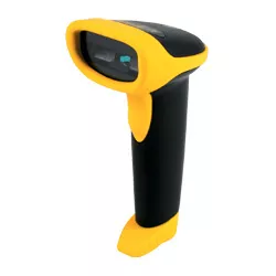 Wasp WWS500 Freedom Cordless Barcode Scanner CCD Yellow