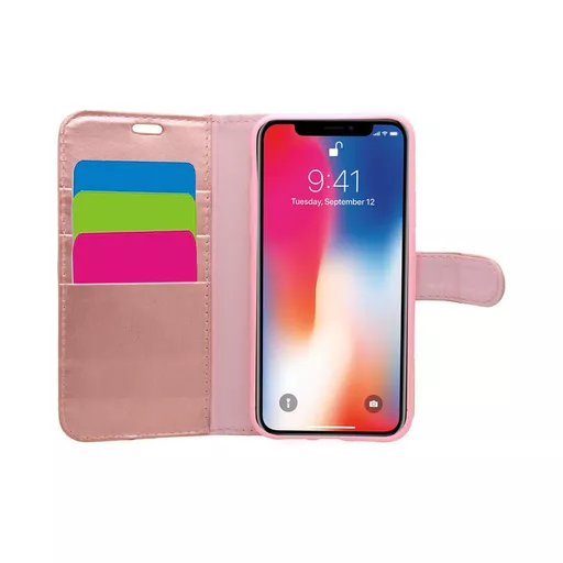 Wallet for iPhone XS/X - Rose Gold