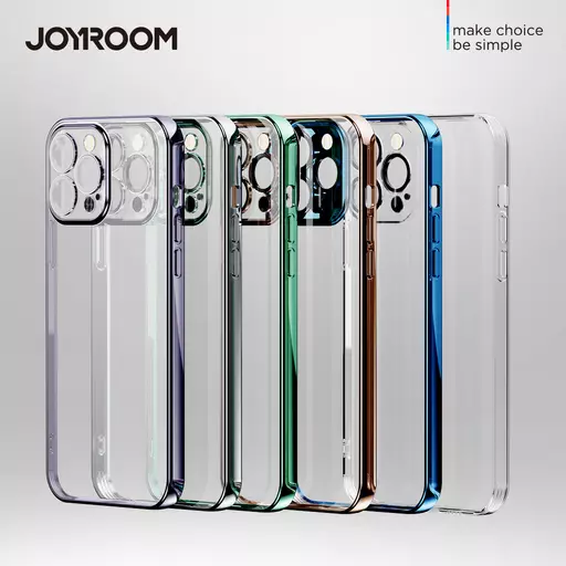 Joyroom - JR-BP909 CheryMirror Electroplate Phone Case (Blue) - For iPhone 13 Pro Max