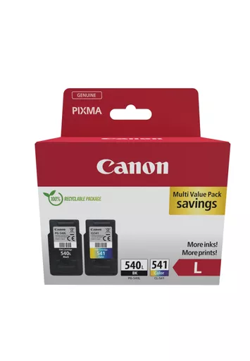 Canon 5224B013/PG-540L+CL-541XL Printhead cartridge multi pack black + color Blister with security Pack=2 for Canon Pixma MG 2150/MX 370