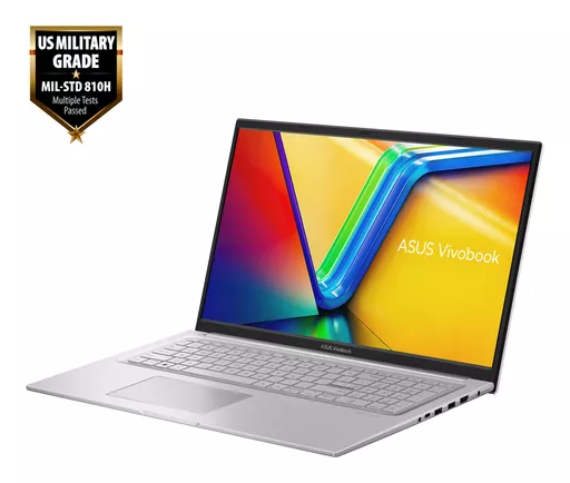 ASUS Vivobook 17 X1704ZA-AU020W Intel® Core™ i5 i5-1235U Laptop 43.9 cm (17.3") Full HD 8 GB DDR4-SDRAM 512 GB SSD Wi-Fi 5 (802.11ac) Windows 11 Home Silver