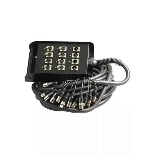 Pulse 12-Way 8/4 XLR Multicore Stage Box