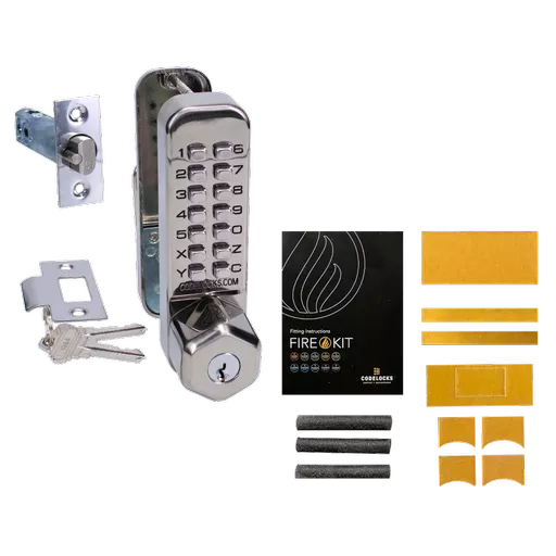 CODELOCKS CL255KO Series Digital Lock With Key Override