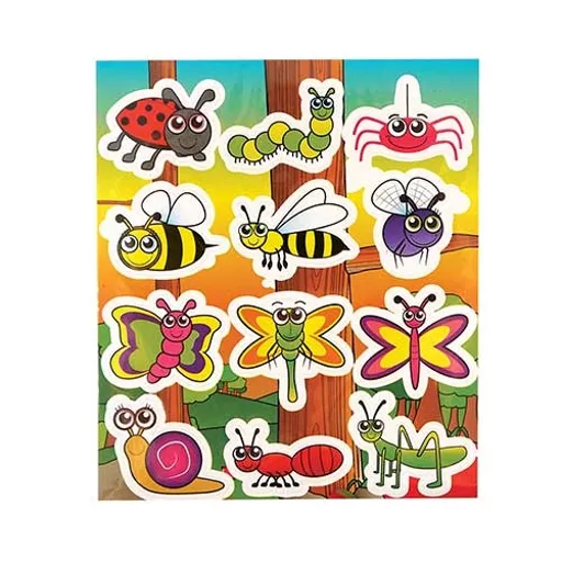 Insect Stickers - Pack of 120