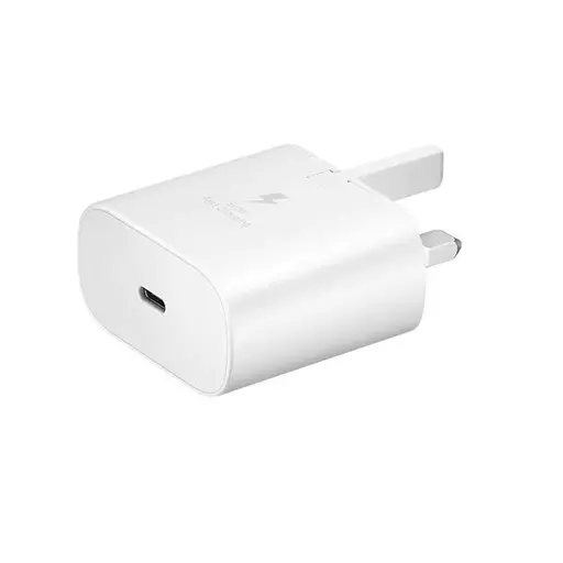 Samsung - 25W USB-C Wall Plug - White
