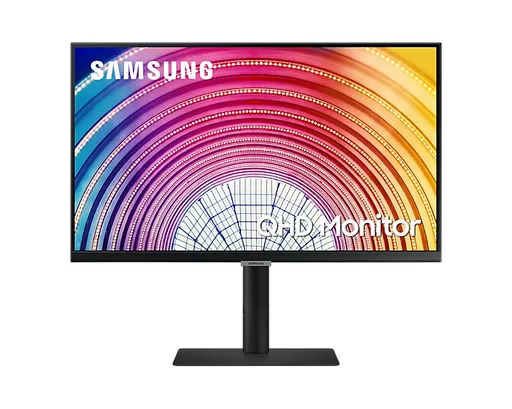 Samsung LS24A600NWUXXU computer monitor 61 cm (24") 2560 x 1440 pixels Wide Quad HD+ LCD Black