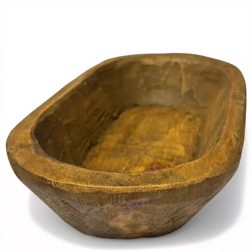 Carved Wooden Server Bowl 2.jpg