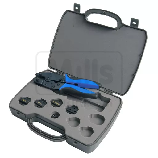 Mills MasterClass Crimp Tool Frame with Case and 4 Dies