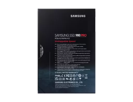 Samsung 980 PRO M.2 250 GB PCI Express 4.0 V-NAND MLC NVMe