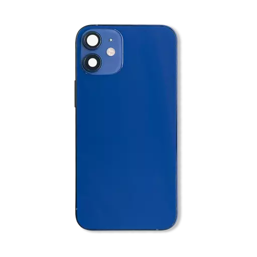 Back Housing With Internal Parts (Blue) (No Logo) - For iPhone 12 Mini
