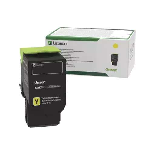 Lexmark Yellow Return Program Toner Cartridge (1000 Yield)