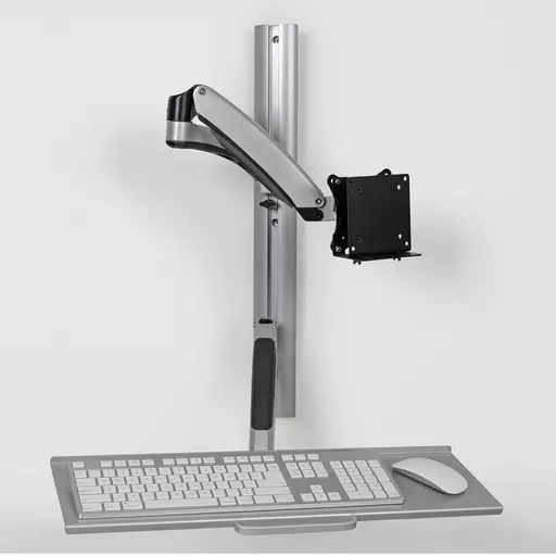 Tripp Lite WWSS1327RWTC Adjustable-Height Wall-Mount Sit-Stand Workstation, Single-Display