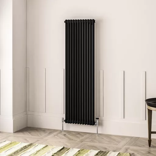 Imperia 2 Column Radiator 1800 x 560mm Matt Black