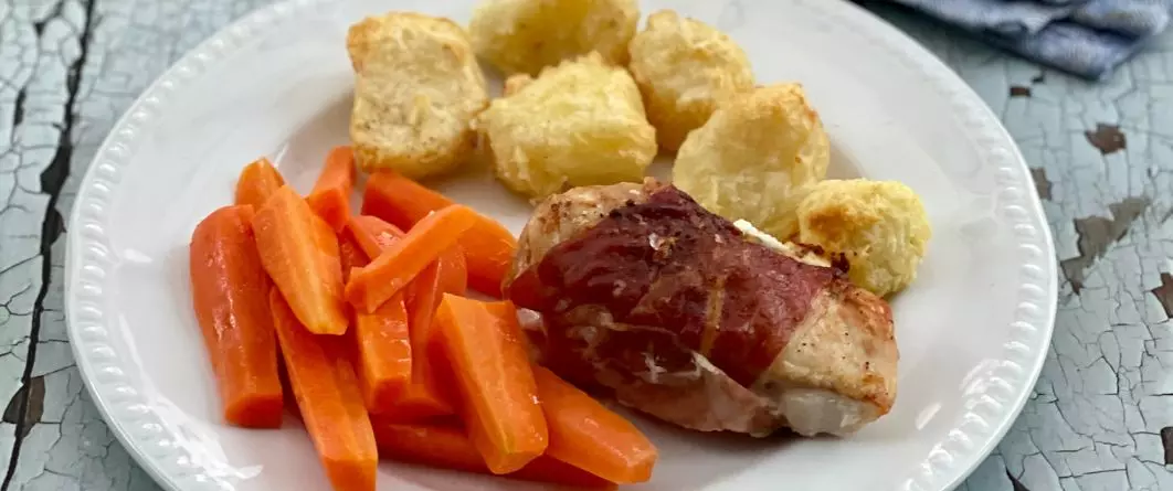 Stuffed Chicken Breast Wrapped in Parma Ham