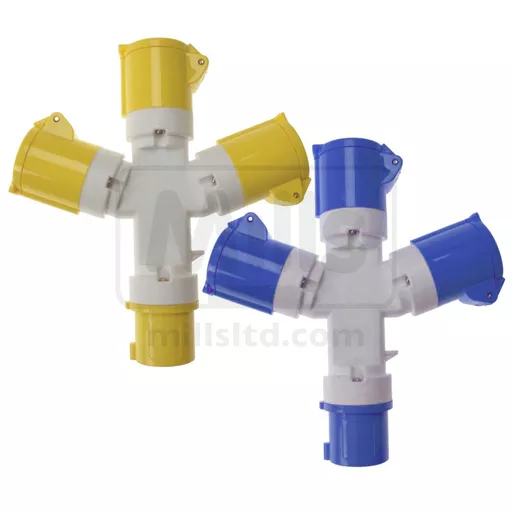 Splitter 3 Way 16amp 110v / 240v