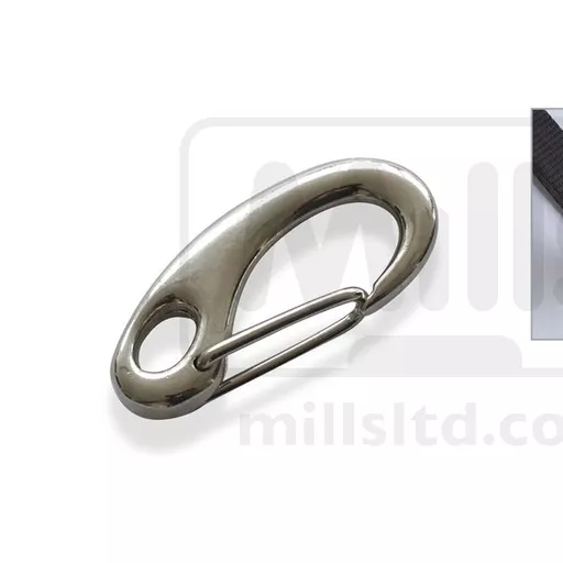 RidgeGear RTLC1 Steel Snap Gate Karabiner for Tool Connection