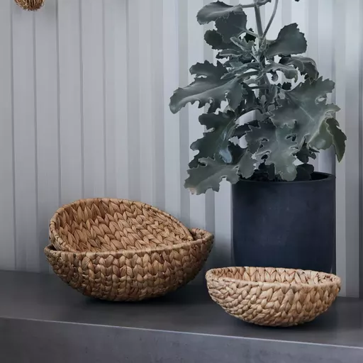 Basket, Bow, Natural, Small