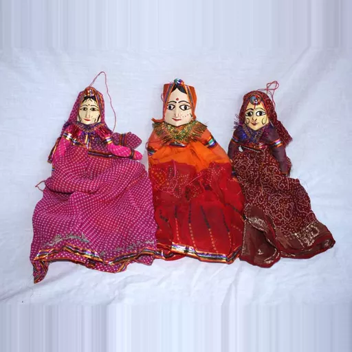 3 x Rai Puppets
