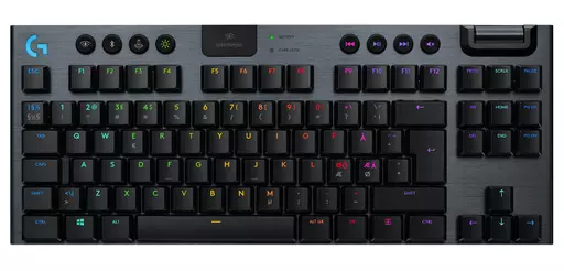 Logitech G G915 TKL Tenkeyless LIGHTSPEED Wireless RGB Mechanical Gaming Keyboard - GL Tactile