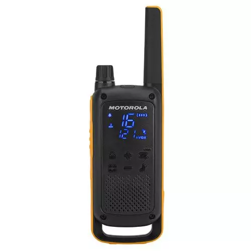 Motorola T82 two-way radio 16 channels 446 - 446.2 MHz Black, Orange