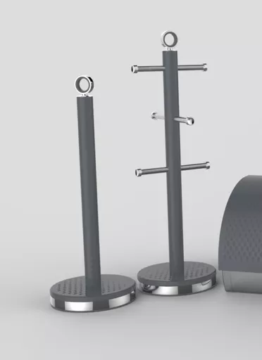 Towel Pole and Mug Tree Set