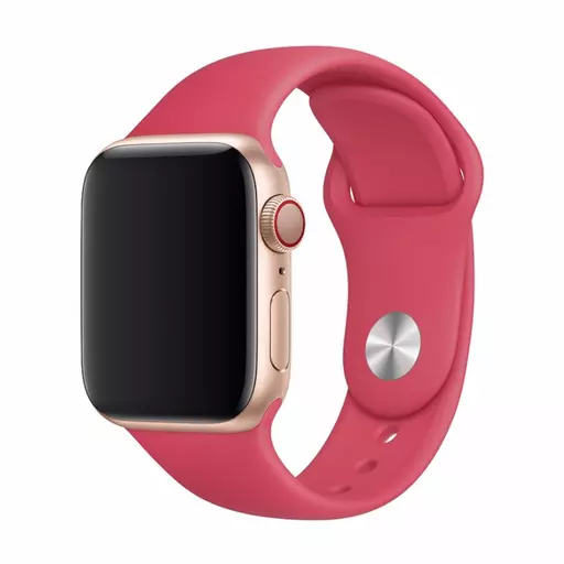 Devia - Silicone Strap for Apple Watch (42mm/44mm/45mm/49mm) - Red