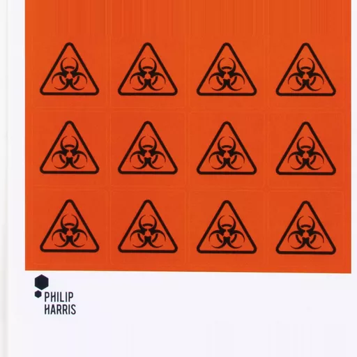 Philip Harris Hazard Warning Labels - Biohazard - Pack of 96 Stickers