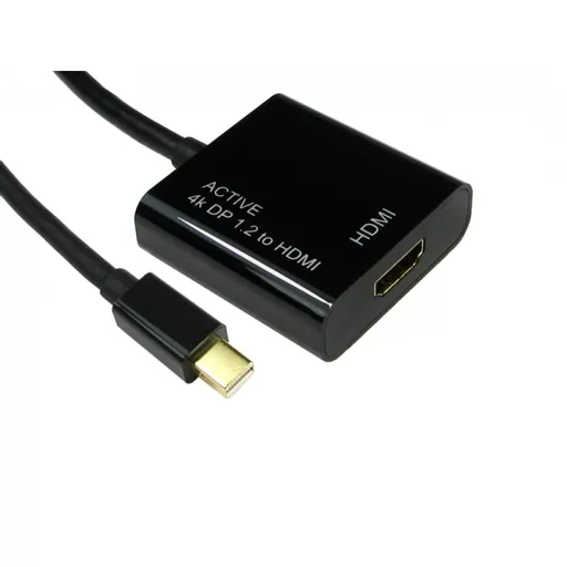 Mini DisplayPort v1.2 Male to HDMI Female Adaptor