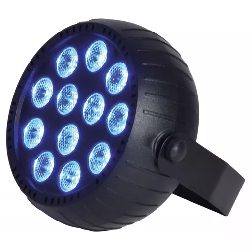 QTX BATPAR-18 Rechargeable Mini LED PAR Light - Black