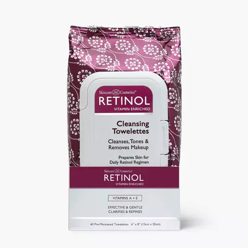 Retinol Anti-Ageing Cleansing Towelettes Pack of 60