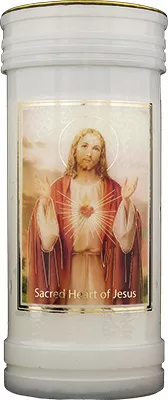 Pillar Candle - Sacred Heart