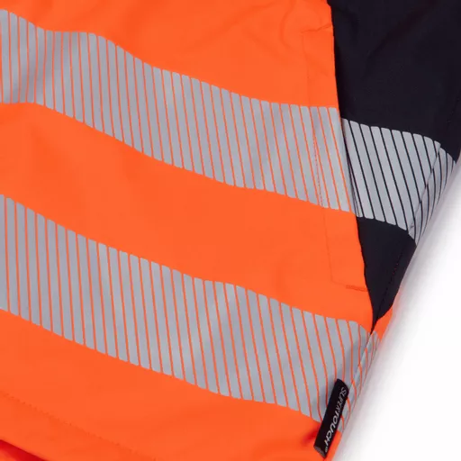 SYH-057D-System-Hi-Vis-Eco-Orange-Navy-Insulated-Jacket-Detail With Segmented Tape.png