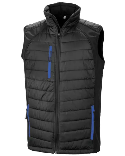 Black Compass Pad Softshell Gilet