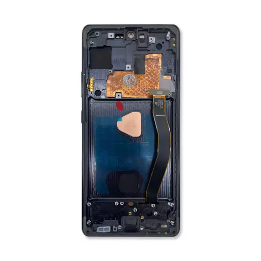 Screen Assembly (PRIME) (Soft OLED) (Prism Black) - Galaxy S10 Lite (G770)