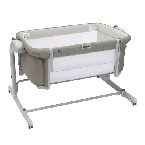 Chicco Next2Me Magic Evo Bedside Crib in Taupe