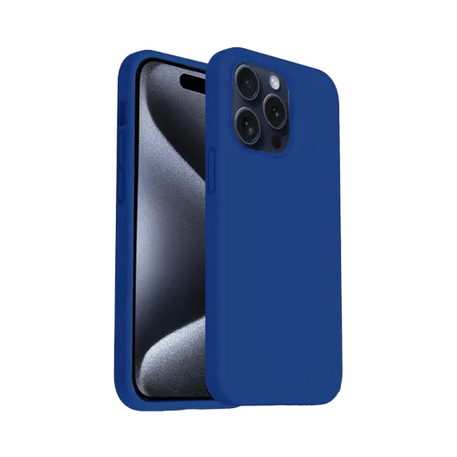 Silicone for iPhone 15 Pro - Navy