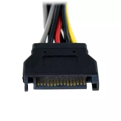 StarTech.com 6in SATA Power Y Splitter Cable Adapter - M/F