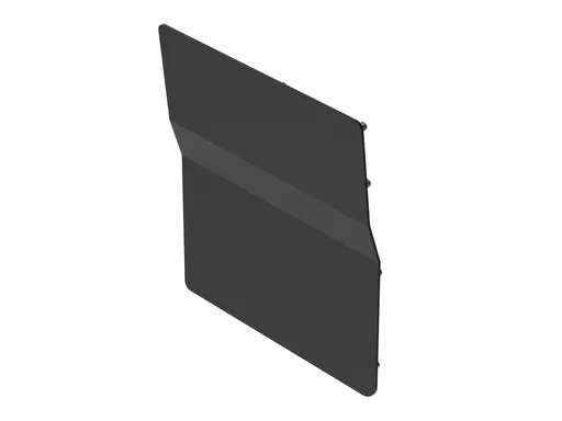 Maxus Deliver 9 2020-Onwards External Shield - Rear Door (Twin Barn) - L3H2, L3H3 (VGP670-BLACK)