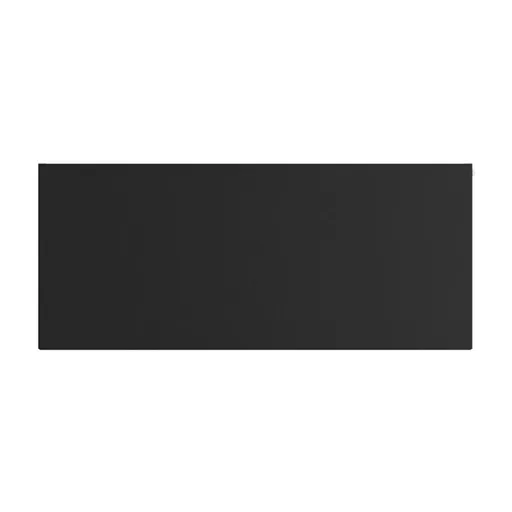 Flat Cover Plate 600 x 1400 Matt Black
