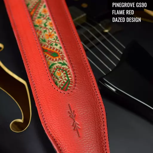 GS90 red dazed Pinegrove guitar strap.jpg