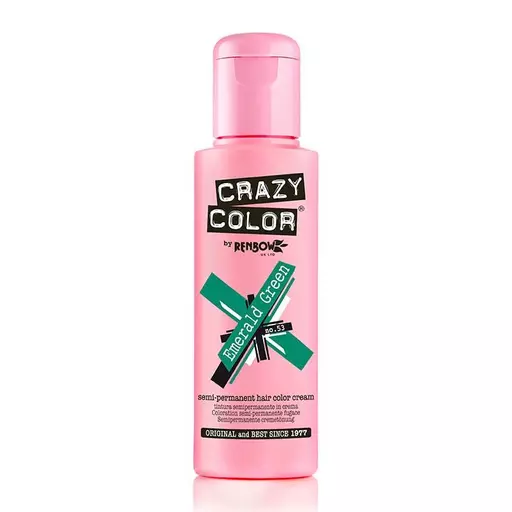 Crazy Color 100ml 53 Emerald Green