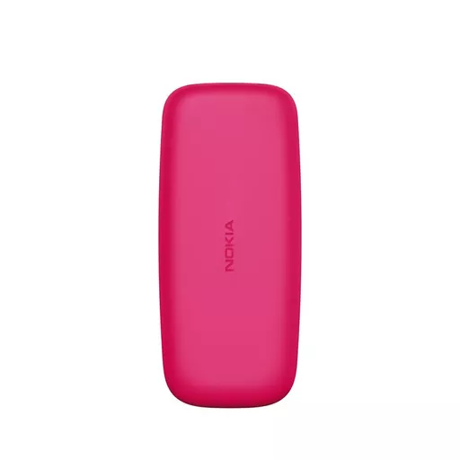 Nokia 105 (2019 edition) 1.77 Inch UK SIM Free Feature Phone (Single SIM) – Pink